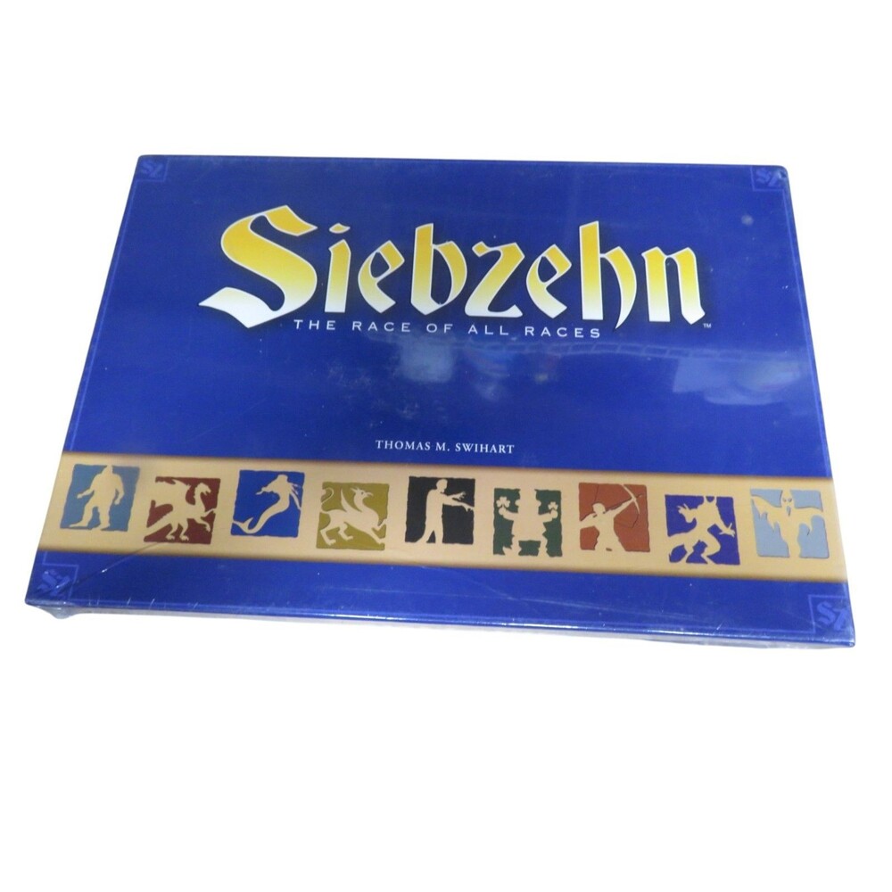 Siebzehn: The Race of All Races Board Game New Sealed